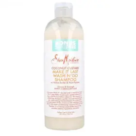 Shea Moisture Coconut Custard Make It Last Wash N’ Go Champú 577ml